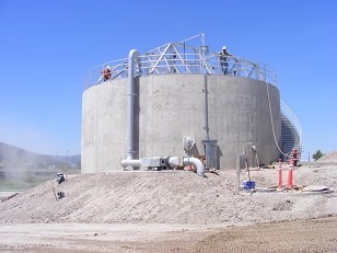 Waste Water Treatment Plant Tanks - Fermenter Tanks - Pile Foundations -Tanks on Pour Soils 3